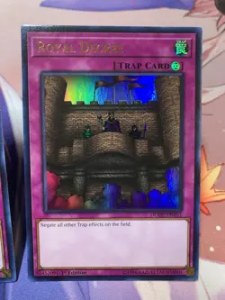 Royal Decree Trap Card Lot Yu-Gi-Oh! TCG DUDE-EN051 3x Holo 1st Edition - Image 4