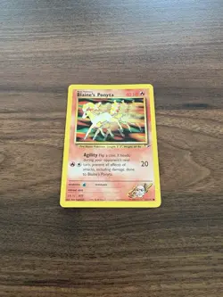 Pokemon Card Gym Heroes Blaine's Ponyta 63/132 Near Mint NM - Image 2