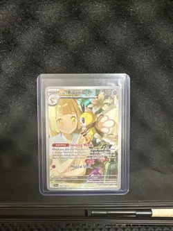 Pokemon TCG Lillie's Ribombee Card Journey Together Illustration, 164/159. NM - Image 1