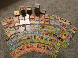 HUGE Pokemon WOTC Era/Early Mid Era Non-Holo Bulk Card Lot (Varying Conditions) - Image 1