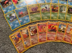 HUGE Pokemon WOTC Era/Early Mid Era Non-Holo Bulk Card Lot (Varying Conditions) - Image 2