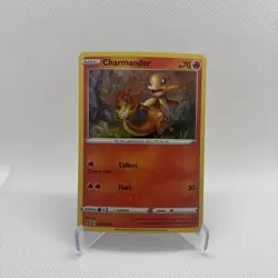 Charmander SWSH092 SWSH: Sword & Shield Promo Card Cosmo Holo - Image 1