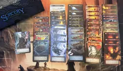 Sorcery Battlemage Avatar 60 Card Preconstructed Air + Fire Deck Beta AL Gothic - Image 2