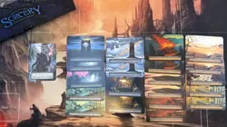 Sorcery Battlemage Avatar 60 Card Preconstructed Air + Fire Deck Beta AL Gothic - Image 3