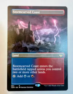 Stormcarved Coast (Borderless) Innistrad: Crimson Vow Regular - Image 1
