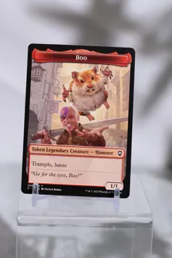 MTG Minsc & Boo, Timeless Heroes *BORDERLESS* Baldur's Gate 363 Pack Fresh - Image 2