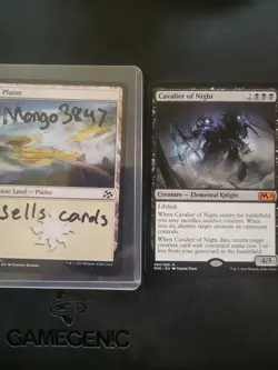 MTG Cavalier of Night Core Set 2020 Regular EX/NM M20 - Image 3