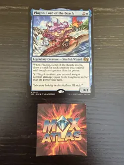 MTG - Plagon, Lord of the Beach - J25 - 0037 R NM - Anime Regular - Image 1