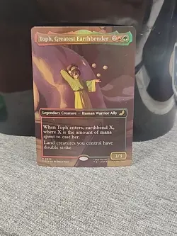 Toph, Greatest Earthbender (Borderless)-Avatar: The Last Airbender- (Non-Foil) - Image 1