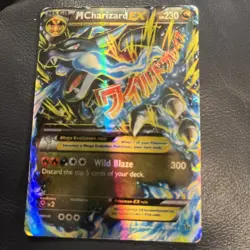 MEGA Charizard EX 69/106 Flashfire Holo Ultra Rare 2014 Pokemon Card - Image 4
