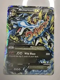 MEGA Charizard EX 69/106 Flashfire Holo Ultra Rare 2014 Pokemon Card - Image 3