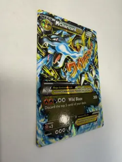Mega Charizard EX 69/106 Flashfire Holo Ultra Rare 2014 Pokemon Card - Image 4