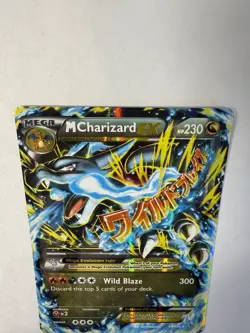 Mega Charizard EX 69/106 Flashfire Holo Ultra Rare 2014 Pokemon Card - Image 5