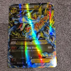 Pokemon MEGA Charizard EX69/106 Wild Blaze Holographic Card RARE - Image 1