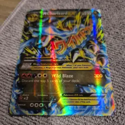 Pokemon MEGA Charizard EX69/106 Wild Blaze Holographic Card RARE - Image 2