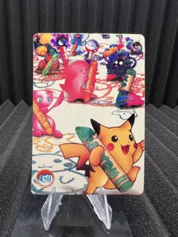 Pokemon Vintage Pocket Monsters Vending HOLO Prism Sticker Bandai 1999 Nintendo - Image 1