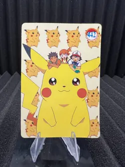 Pokemon Vintage Pocket Monsters Vending HOLO Prism Sticker Bandai 1999 Nintendo - Image 2