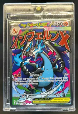2025 Pokemon Black Star Promos Mega Charizard X ex #023 - Image 1