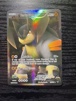 2011 Pokemon Black & White Noble Victories Terrakion Full Art #99/101 - Image 1