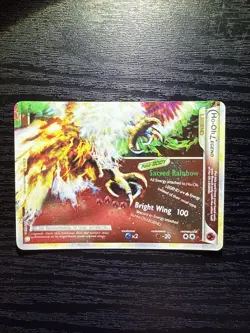 Pokemon TCG Ho-Oh Legend Bottom Heartgold Soulsilver 112/123 Holo Rare NM - Image 1