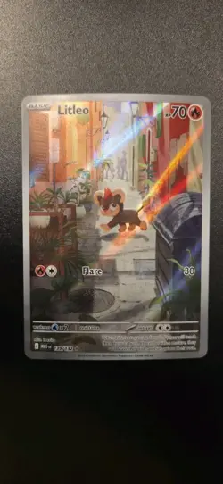 Litleo 139/132 Me01: Mega Evolution Holo Pokemon TCG NM - Image 1
