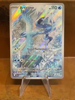 Pokemon Articuno Full Art Illustration Rare Holo 161/159 SV09 Scarlet & Violet - Image 1