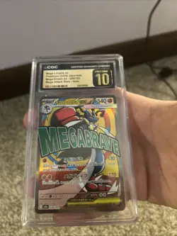 🔥 Pokemon Mega Lucario ex 228/193 Mega Dream ex - Japanese CGC Pristine 10 🔥 - Image 2