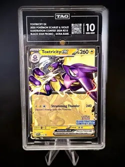 Pokemon Toxtricity ex - 215 (Illustration Contest 2024) 215 Sv TAG 10! - Image 1