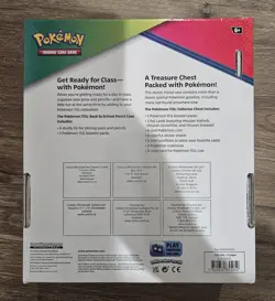 Pokemon Pencil Case/Treasure Chest 2 Tin Set - 7 packs + More! Factory Sealed - Image 2