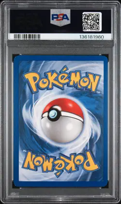 2004 POKEMON EX TEAM ROCKET RETURNS #17 DARK RATICATE-REVERSE FOIL PSA 8 - Image 2