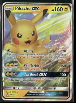 Pikachu GX SM232 - Pokemon TCG Black Star Promo Sun & Moon 2019 - Image 1