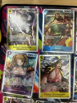 One Piece English Card Lot SR NM 35 Cards Lot - Image 2