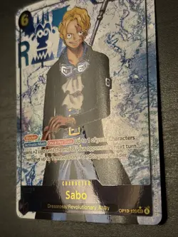 One Piece TCG Sabo SEC Alternate Alt Art (Parallel) OP13-120 - NM - English - Image 2