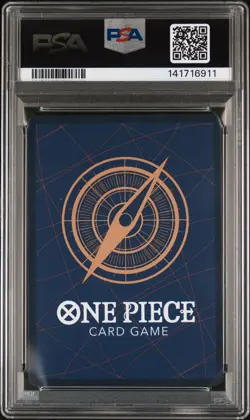 2025 ONE PIECE OP11-A FIST OF DIVINE SPEED ALTERNATE ART #080 GEAR TWO PSA 10 - Image 2
