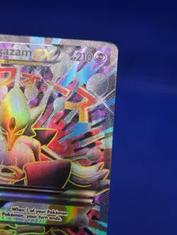 Pokemon XY Fates Collide MEGA M Alakazam EX 118/124 Full Art Ultra Rare LP/MP - Image 4