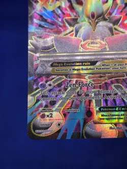 Pokemon XY Fates Collide MEGA M Alakazam EX 118/124 Full Art Ultra Rare LP/MP - Image 5