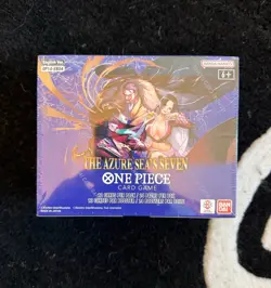 One Piece TCG OP-14 The Azure Sea’s Seven Booster Box Brand New Sealed - Image 1