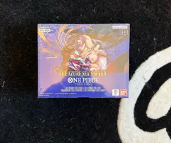 One Piece TCG OP-14 The Azure Sea’s Seven Booster Box Brand New Sealed - Image 2