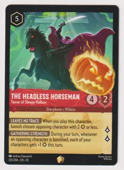 The Headless Horseman Disney Lorcana Terror of Sleepy Hollow 125/204 Whispers - Image 1