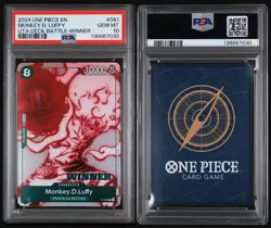 PSA 10 MONKEY D. LUFFY 061 2024 ONE PIECE PROMOS | UTA DECK BATTLE-WINNER - Image 3