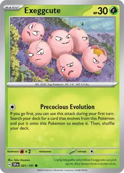 Pokemon TCG Choose Your Card S&V: Surging Sparks Singles Holo, Reverse Holo, EX - Image 2