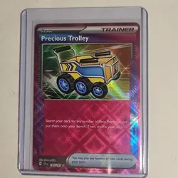 Pokemon TCG, Precious Trolley 185/191 - Surging Sparks - Ace Spec Trainer Card - Image 1