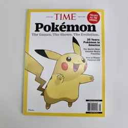 Pokemon Time Magazine 2024 Set of 3 Special Edition Pikachu, Mew & Squirtle - Image 2