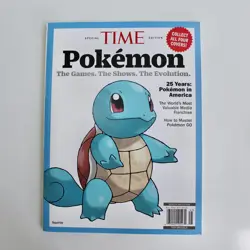 Pokemon Time Magazine 2024 Set of 3 Special Edition Pikachu, Mew & Squirtle - Image 3