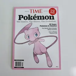 Pokemon Time Magazine 2024 Set of 3 Special Edition Pikachu, Mew & Squirtle - Image 4