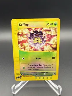Koffing 114/165 Expedition Base Set Reverse Holo Pokemon 2002 - Image 1