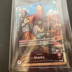 Shanks PSA Magazine Exclusive One Piece Leader Alt Art Promo | SEALED, MINT - Image 2