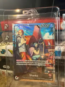Shanks PSA Magazine Exclusive One Piece Leader Alt Art Promo | SEALED - Image 1