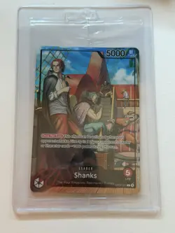 Shanks PSA Magazine Exclusive One Piece Leader Alt Art Promo | SEALED, MINT - Image 1