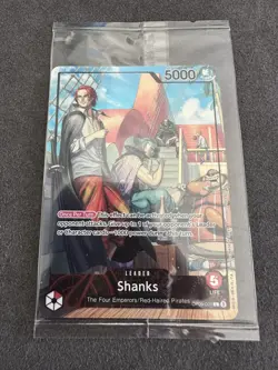 Shanks PSA Magazine Exclusive One Piece Leader Alt Art Promo | SEALED - Image 1